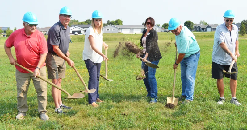 Habitat breaks ground for new home